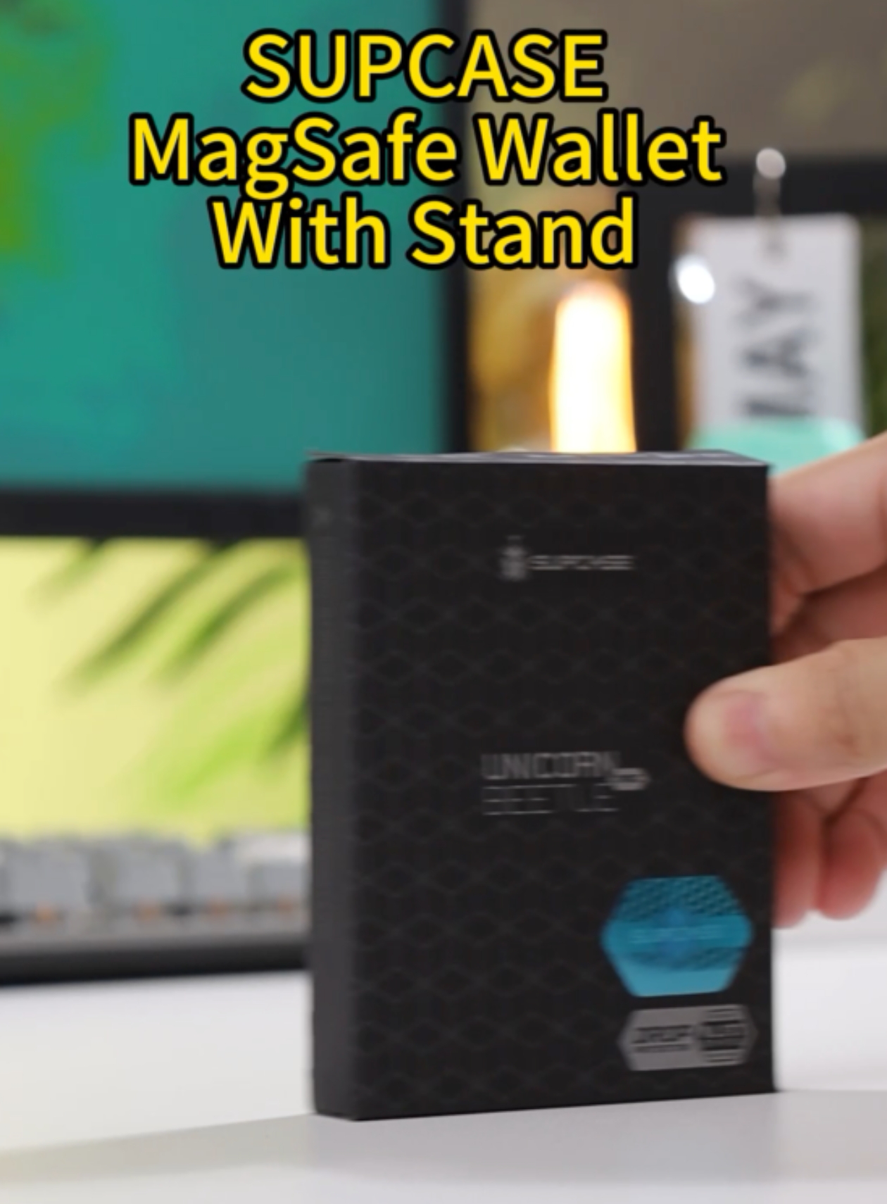 Amazon.com: SUPCASE for MagSafe Wallet with Stand, Magnetic Wallet